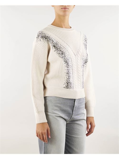 Pullover in lana a coste Max Mara Studio MAX MARA STUDIO | Maglia | LESSY1